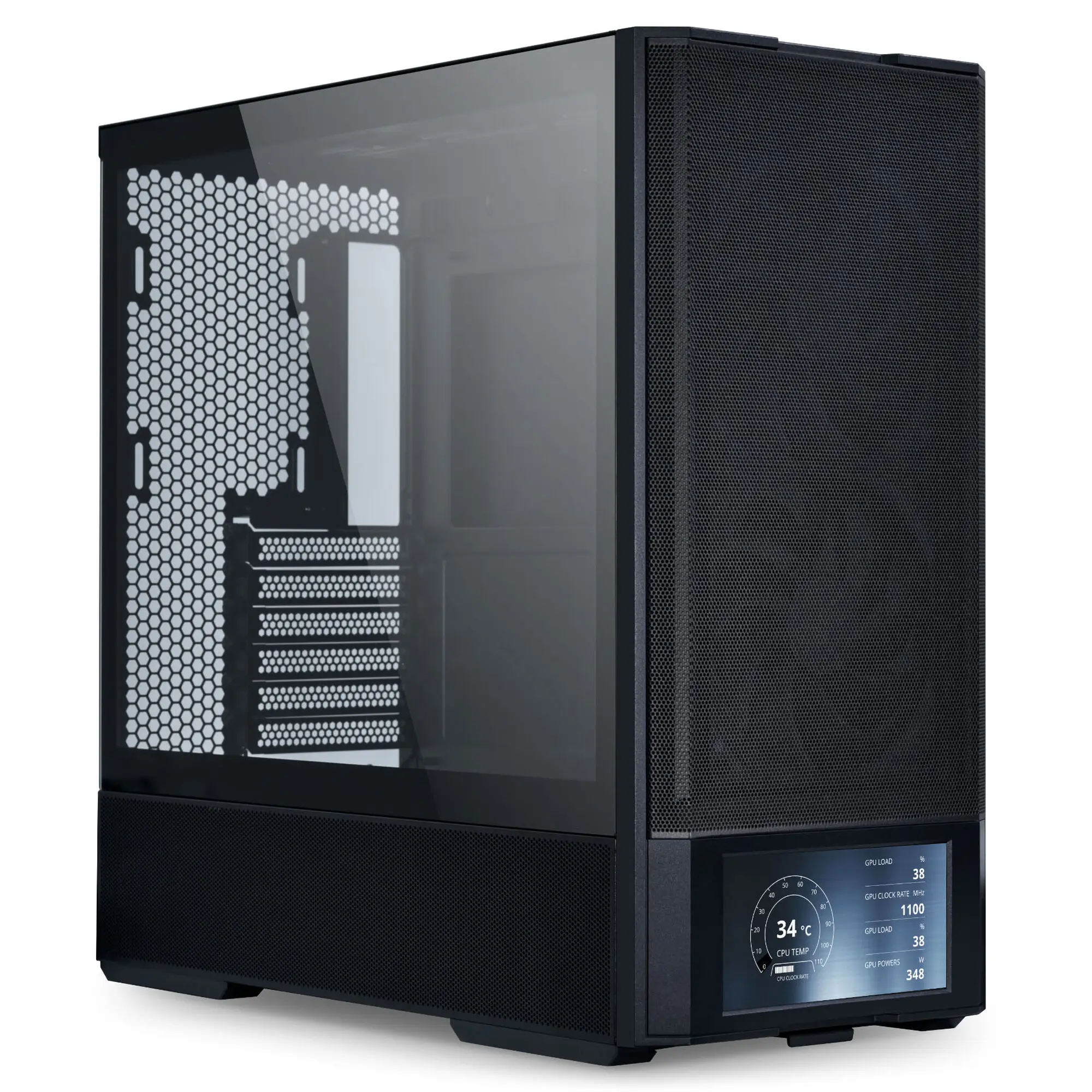 Lian Li LANCOOL 207 Digital, Tempered Glass - …