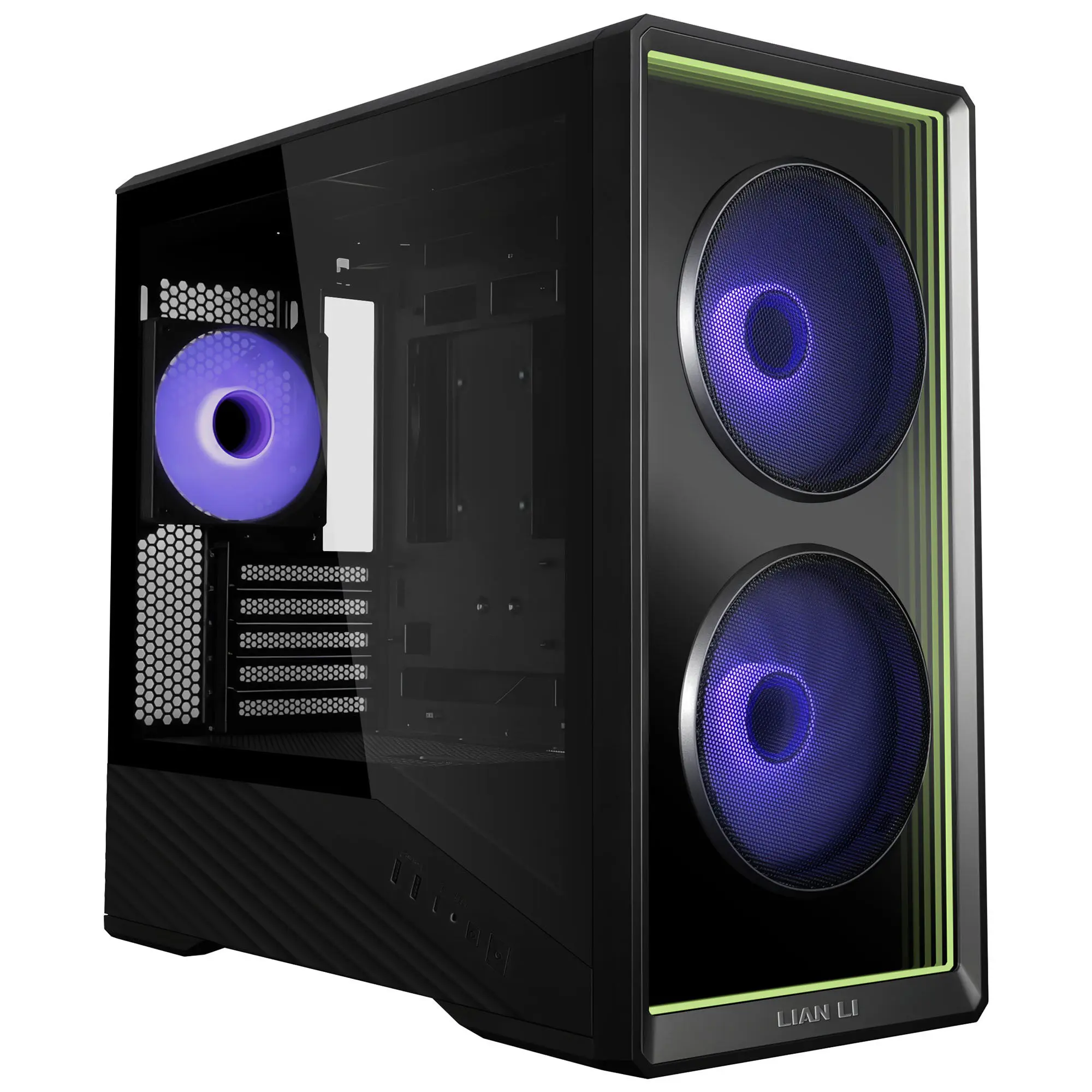 Lian Li Vector V150 INF mATX, Tempered Glass …