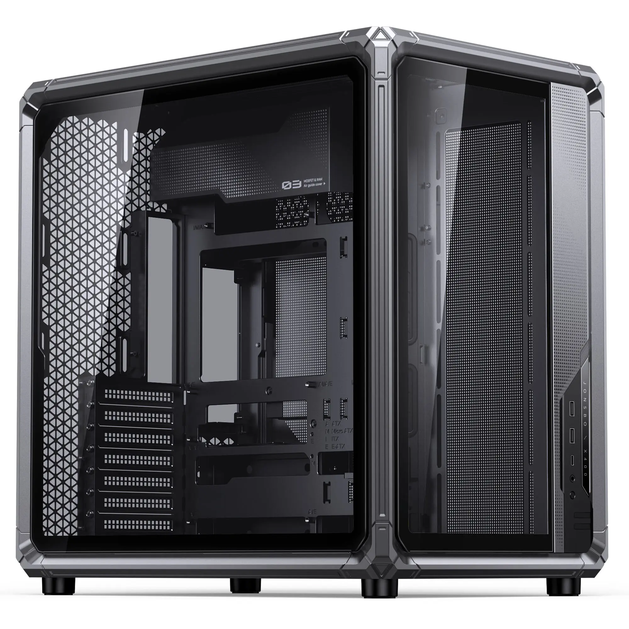 Jonsbo X400 - Case Midi-Tower ATX Vetro Temperato …