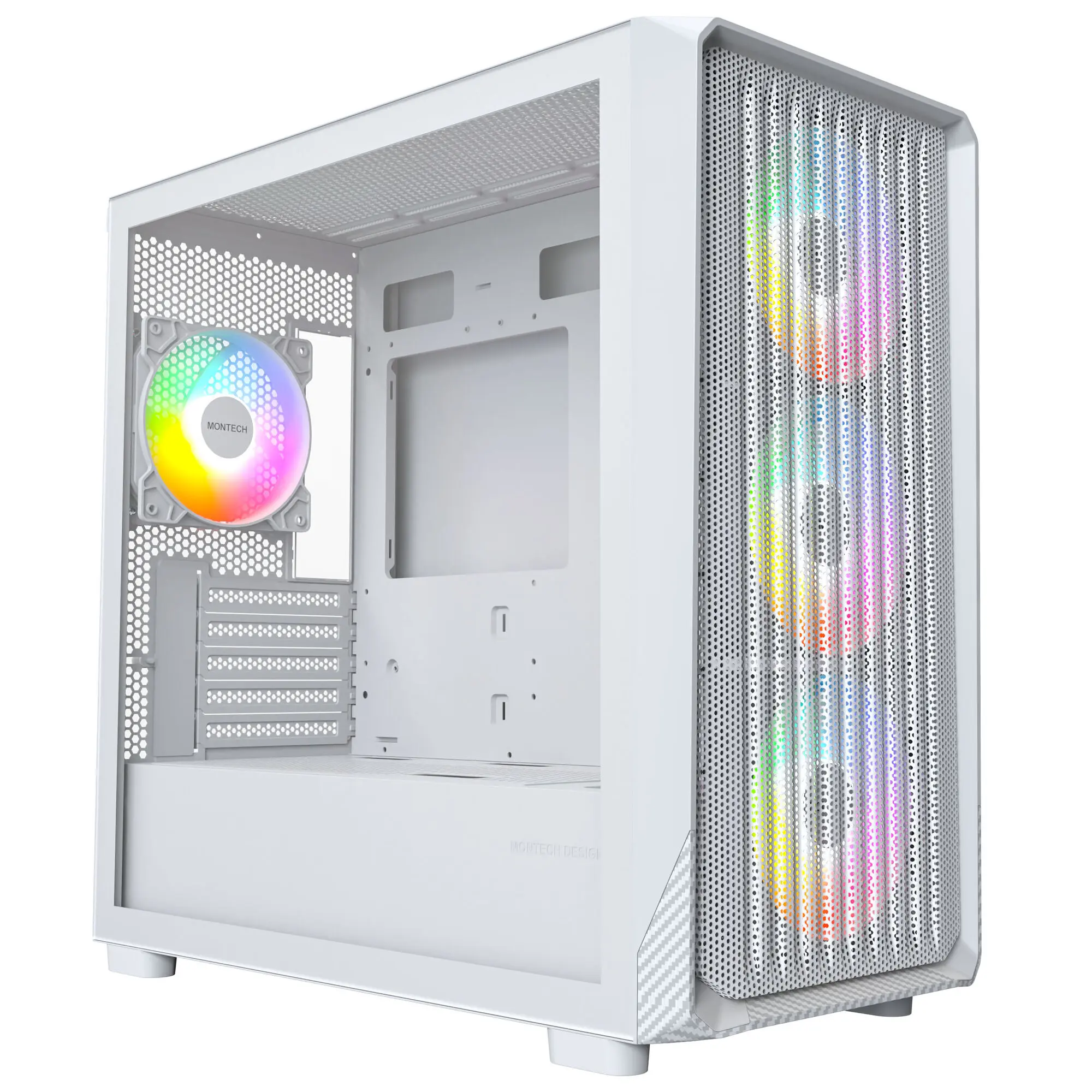 Montech X5M, Midi-Tower, Micro-ATX, ARGB, Vetro Temperato - …