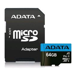 ADATA 64GB, microSDHC, Class 10 UHS-I Classe 10