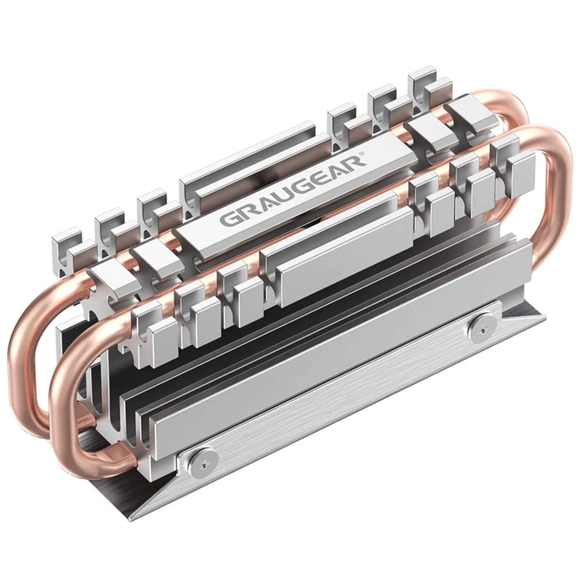GRAUGEAR G-M2HS06 ComputerkÃ¼hlsystem M.2 NVMe SSD KÃ¼hlkÃ¶rper/Radiator Aluminium …