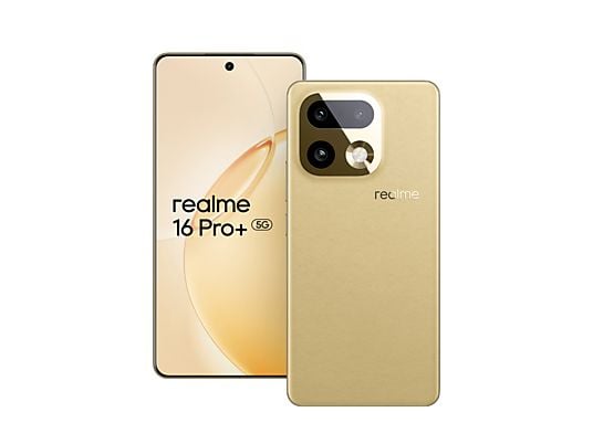 Realme 16 Pro+ 12+512GB 6.80" 5G Master Gold …