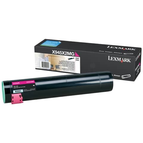 Lexmark - Toner - Magenta - X945X2MG - …