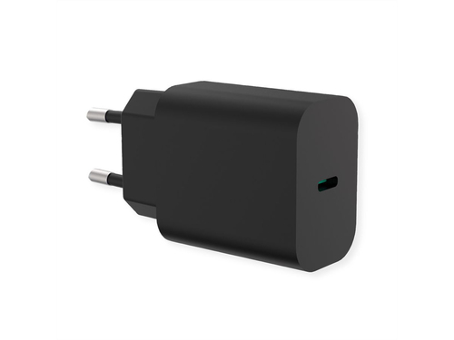 VALUE USB Charger mit Euro-Stecker, 1 Port (Typ-C …