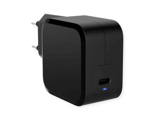 VALUE USB Charger mit Euro-Stecker, 1 Port (Typ-C …