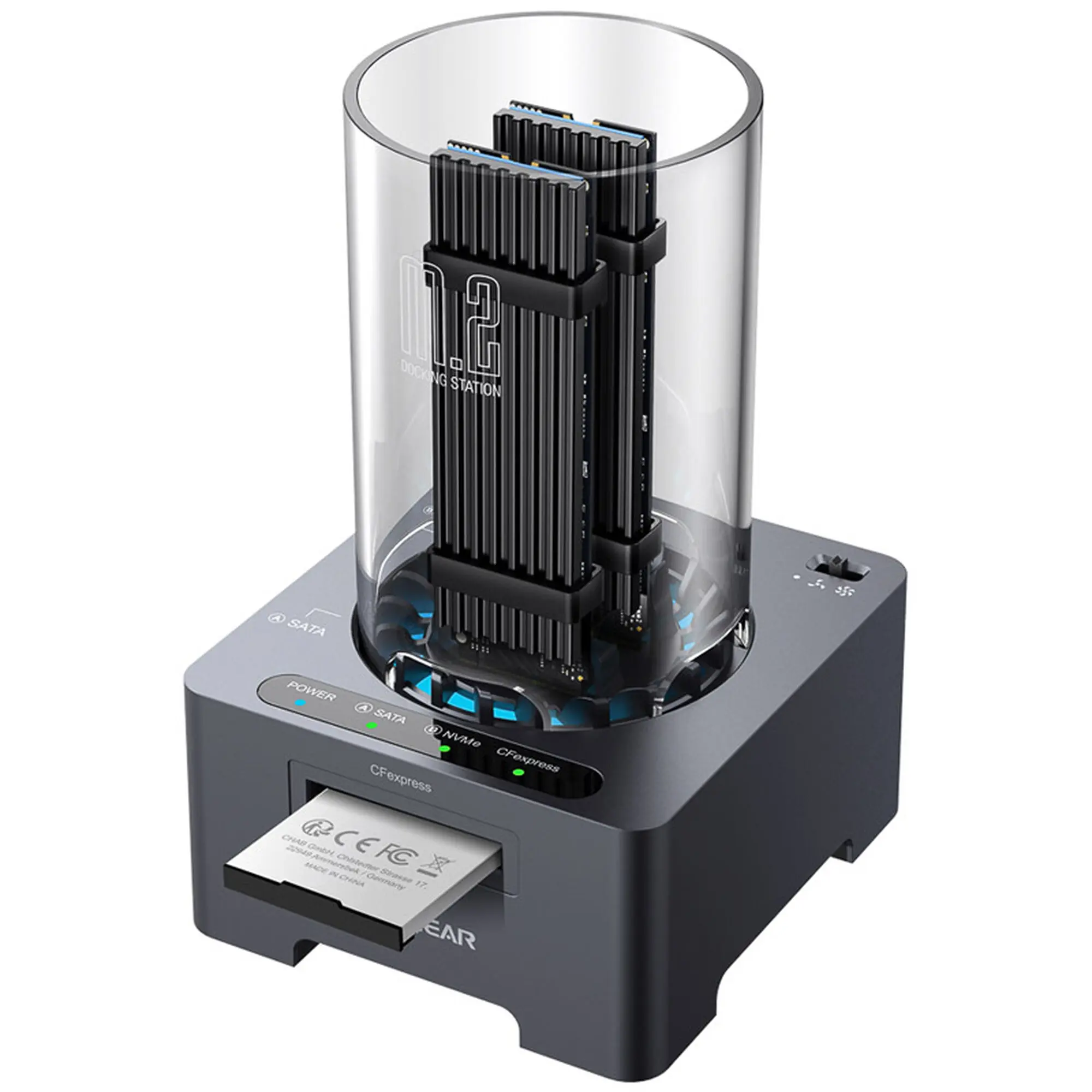 Graugear G-M2DK-CR-10G Docking Station e Card Reader USB-C …