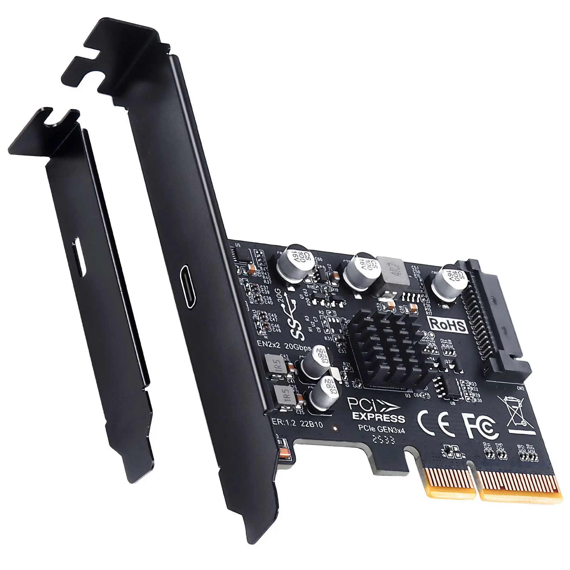 Graugear G-PCI-C-20G - Scheda di espansione PCIe Gen4 …