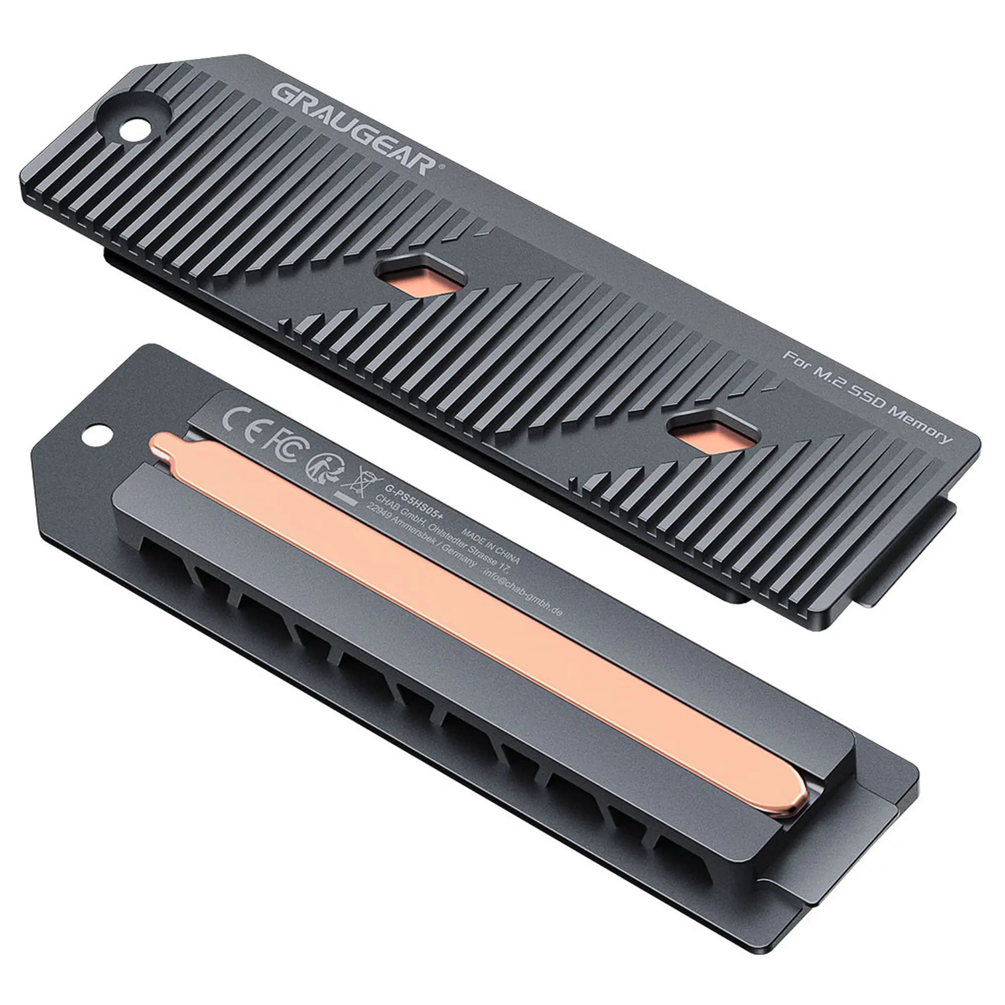 Graugear G-PS5HS05+ Dissipatore M.2 con Heatpipe per PlayStation …