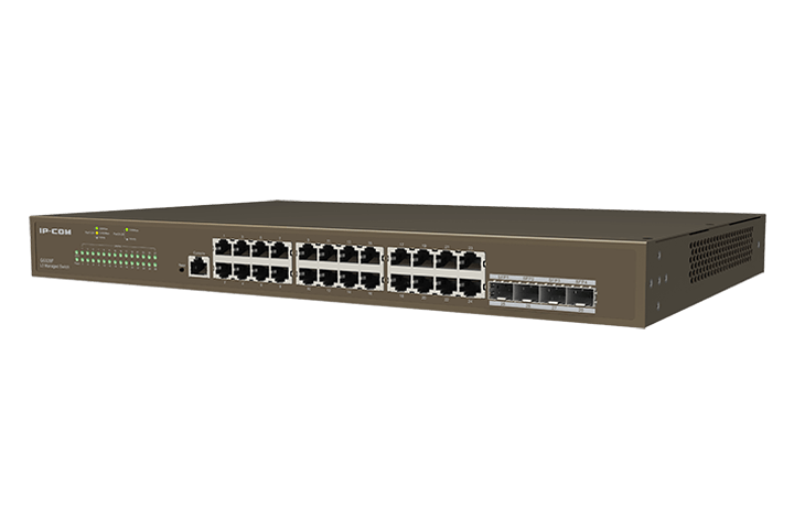 SWITCH IP-COM G5328F 24P GIGABIT+4P SFP 1P Console, …