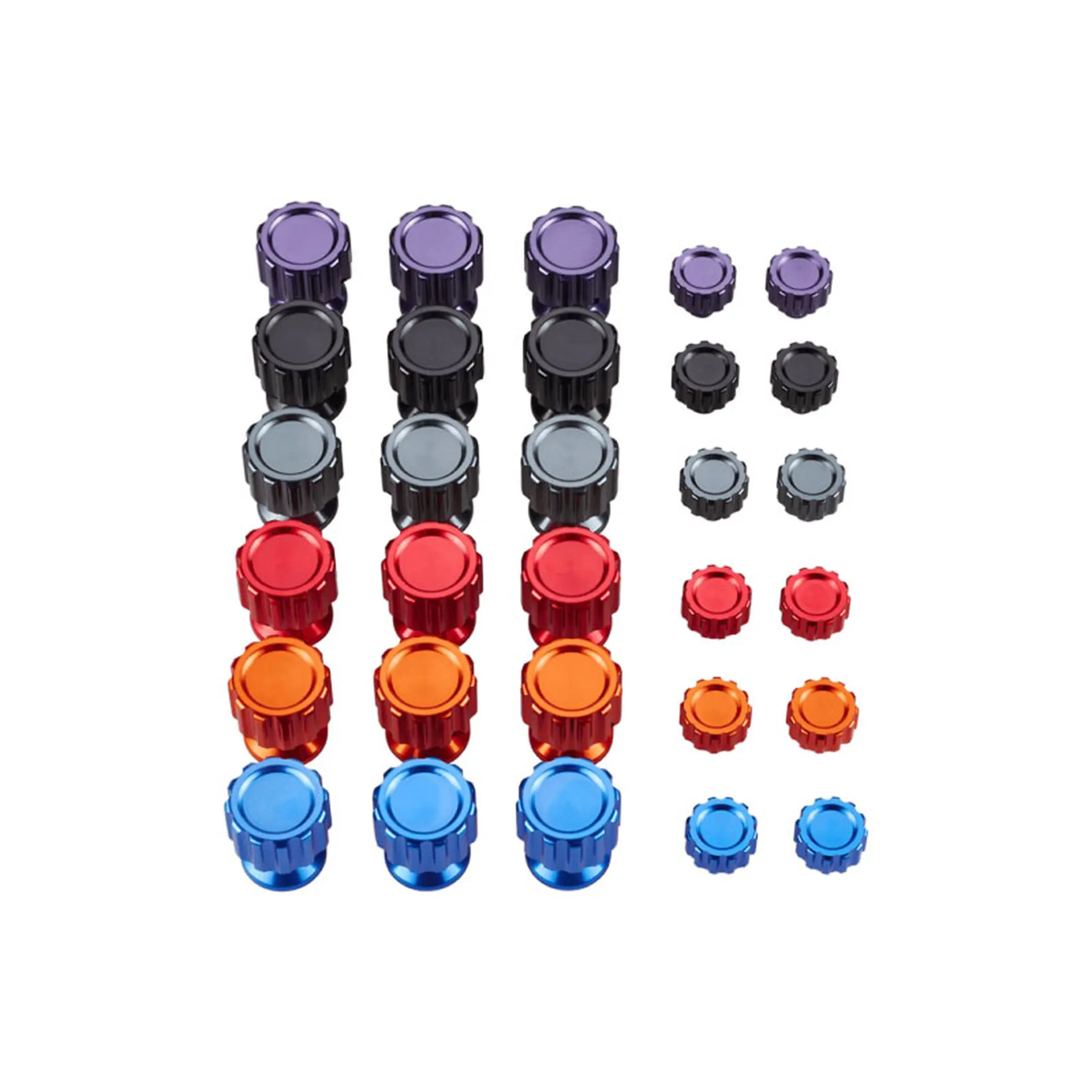 Asetek SimSports Aluminum Button Color Kit - Set …