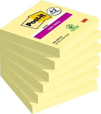 Blocco foglietti Post-it Super Sticky - 76 x …