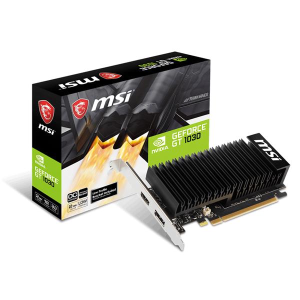 MSI GeForce GT 1030 2GHD4 LP OC, GeForce …