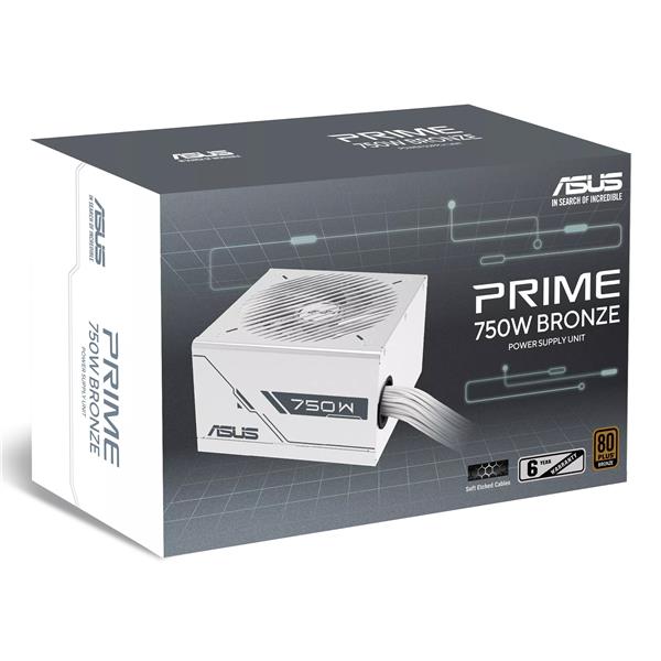 ASUS Prime 750W Bronze White Edition, 750 W, …