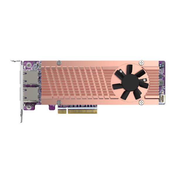 QNAP Card QM2, M.2, PCIe, RJ-45, A basso …