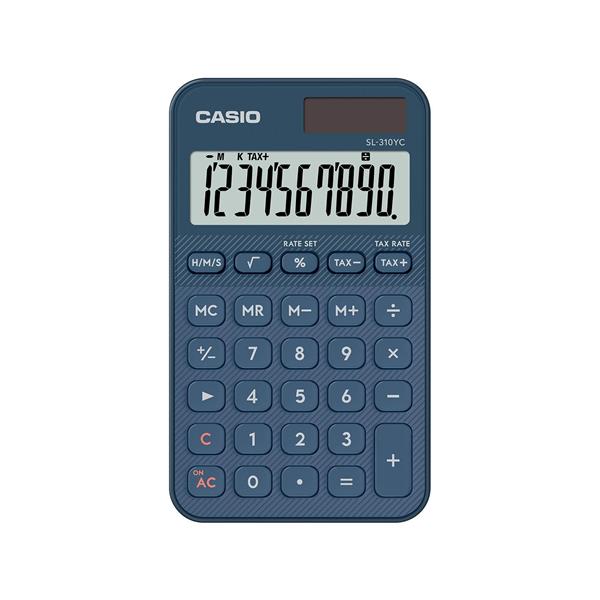 Calcolatrice tascabile SL-310UC - 10 cifre - blu …