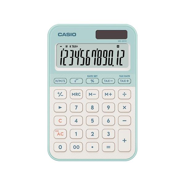 Calcolatrice da tavolo MS-20YC - 12 cifre - …