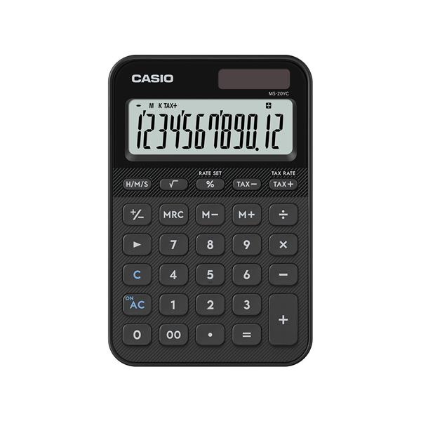 Calcolatrice da tavolo MS-20YC - 12 cifre - …