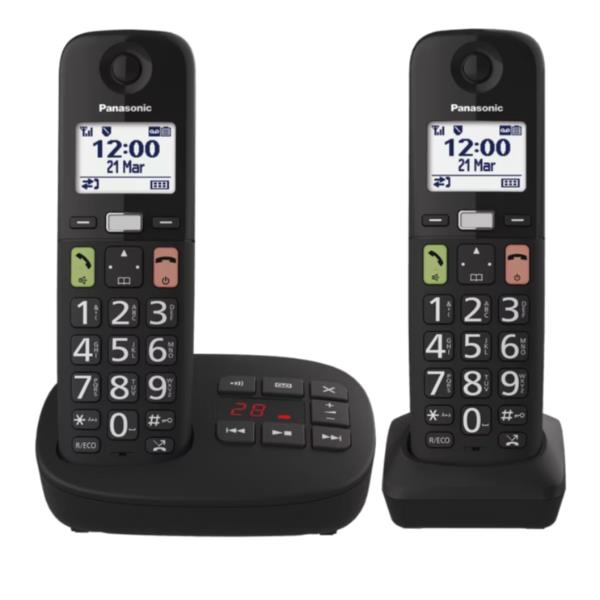 TELEFONIA FISSA - CORDLESS TGU132 TASTI GRANDI SEGRETERIA …