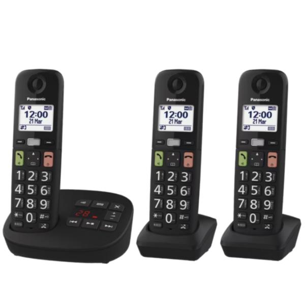 TELEFONIA FISSA - CORDLESS TGU133 TASTI GRANDI SEGRETERIA …
