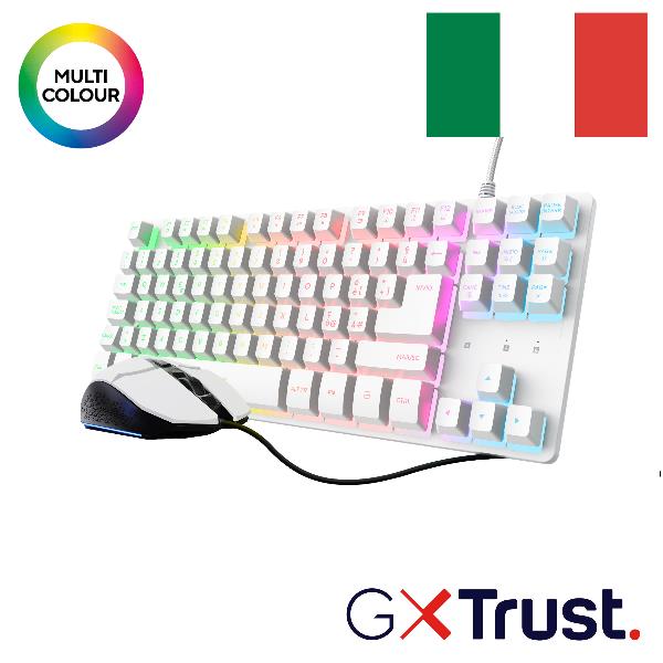 Trust GXT 798W, Cablato, USB, Interruttore a chiave …