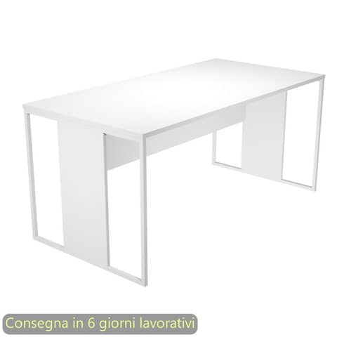 Scrivania singola Essence - 160 x 80 cm …