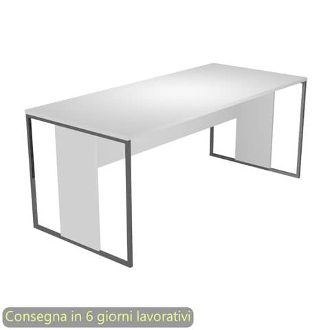 Scrivania singola Essence - 180 x 80 cm …
