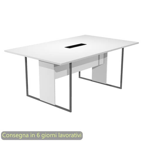 Tavolo riunione Essence - 180 x 110 cm …