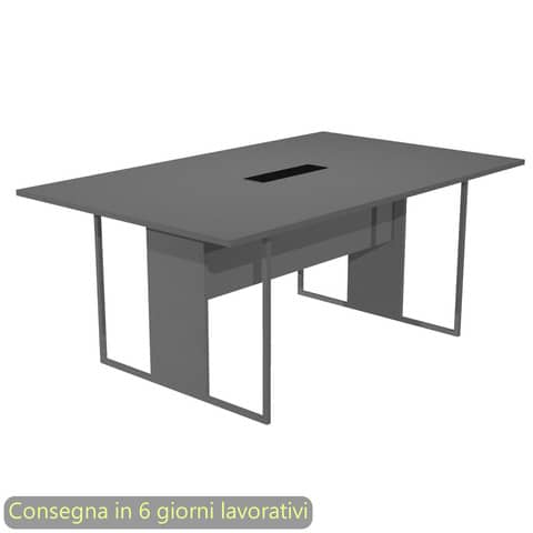 Tavolo riunione Essence - 180 x 110 cm …