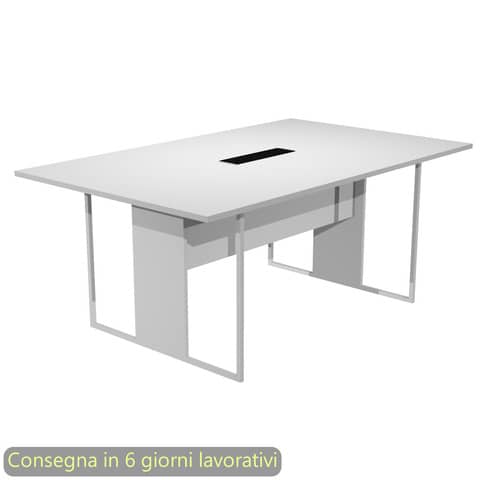 Tavolo riunione Essence - 180 x 110 cm …
