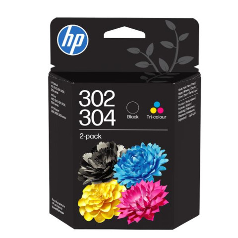 Hp - Confezione 2 cartucce originale- Hp 302/304 …