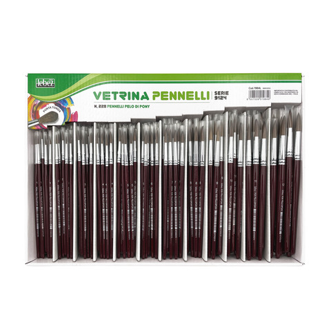Pennelli punta tonda - pelo di pony - …