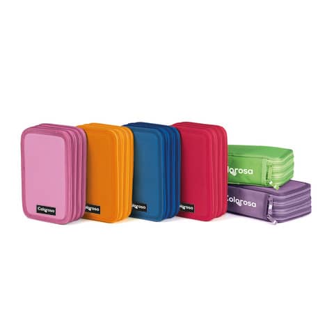 Astuccio 3 zip Colors - 13 x 20 …