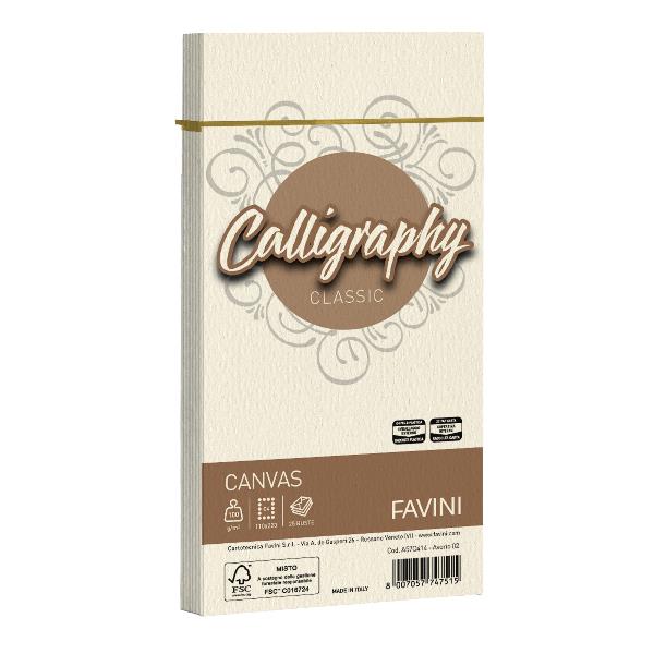 Busta Calligraphy Canvas - 110 x 220 mm …