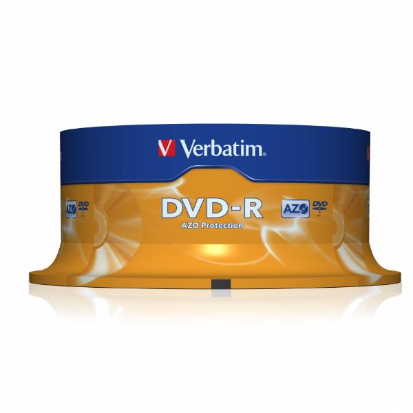 Verbatim - Scatola 25 DVD-R - serigrafato - …
