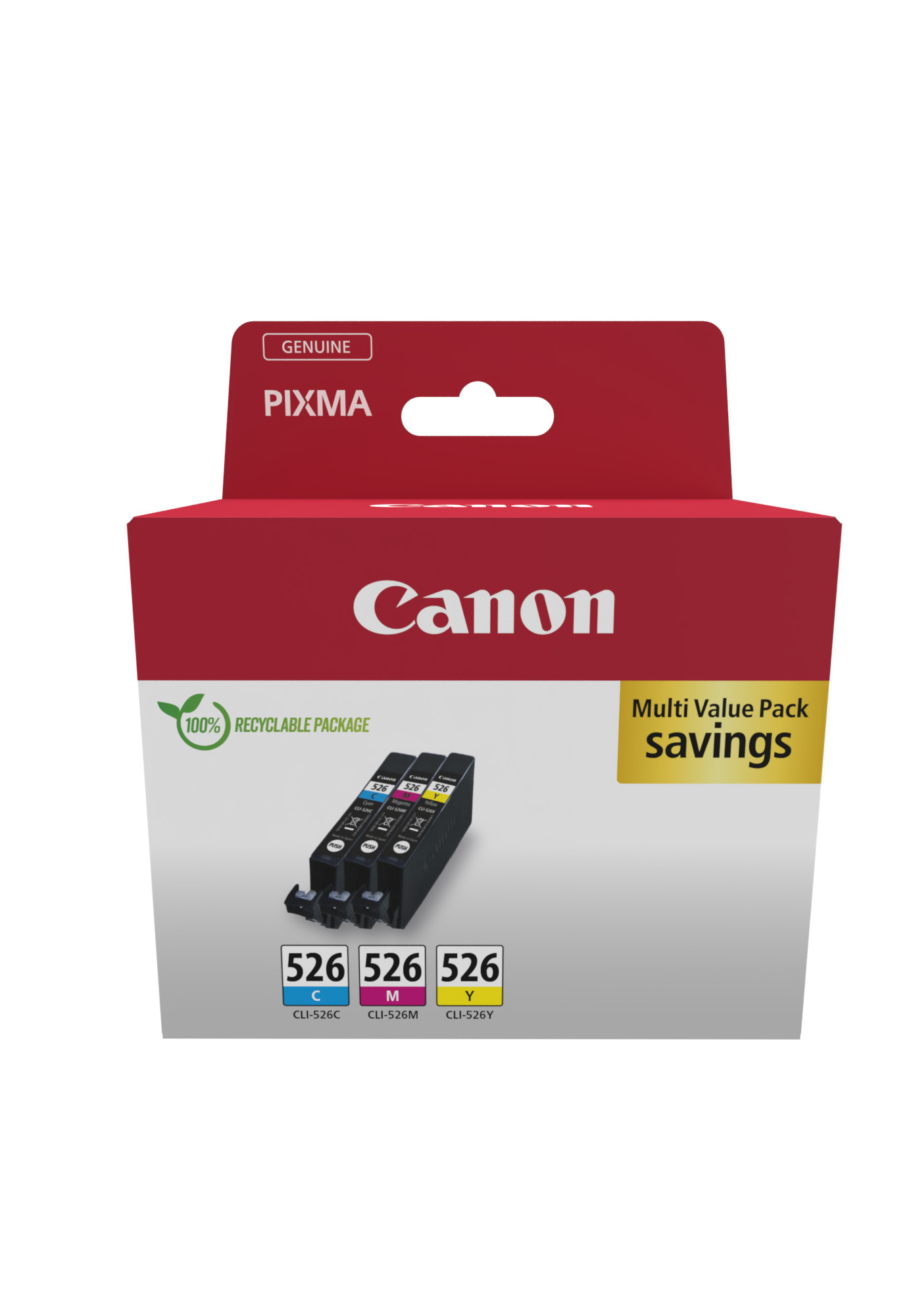 Canon CLI-526 C/M/Y Multi pack - Confezione da …