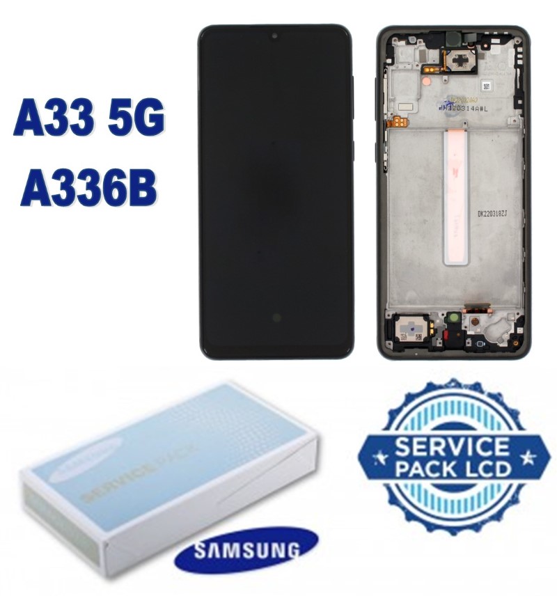 Lcd Originale Samsung A336B A33 5G Service pack …