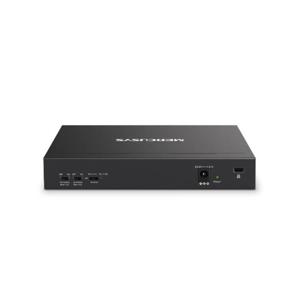 Mercusys MS110P, Gestito, Fast Ethernet (10/100), Full duplex, …
