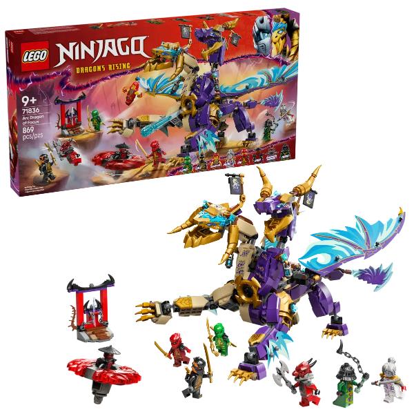 LEGO NINJAGO ARCO DRAGONE DELLA CONCENTRAZIONE CON 8 …