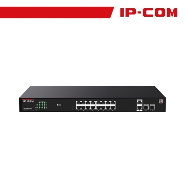 IP-COM SWITCH POE MANAGED L2, 20 PORT, 16 …