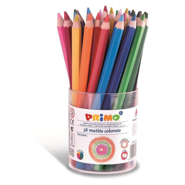 Matite colorate Jumbo - diametro mina 5,5 mm …