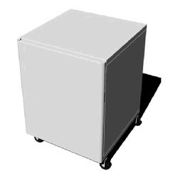 BROTHER B9400 MOBILETTO IN METALLO CON RUOTE PER …