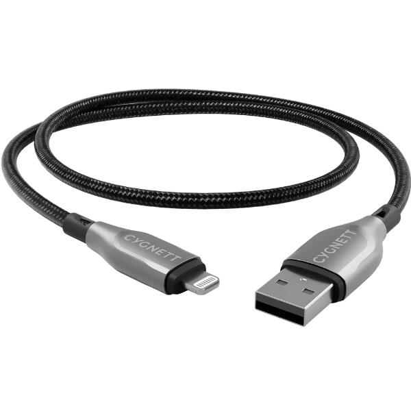 Cygnett Cavo Lightning a USB-A 1M - Nero