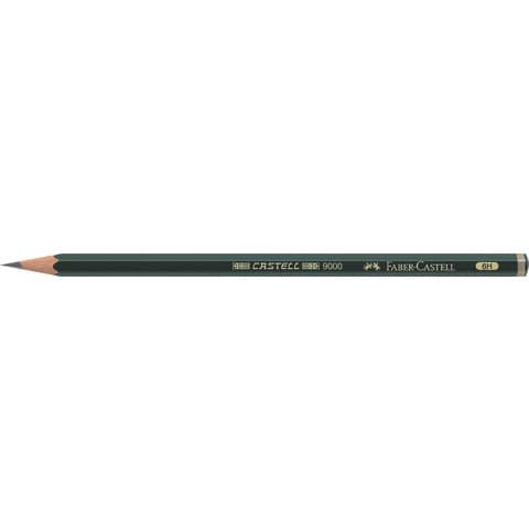 Faber-Castell CASTELL 9000 - Matita - 6H