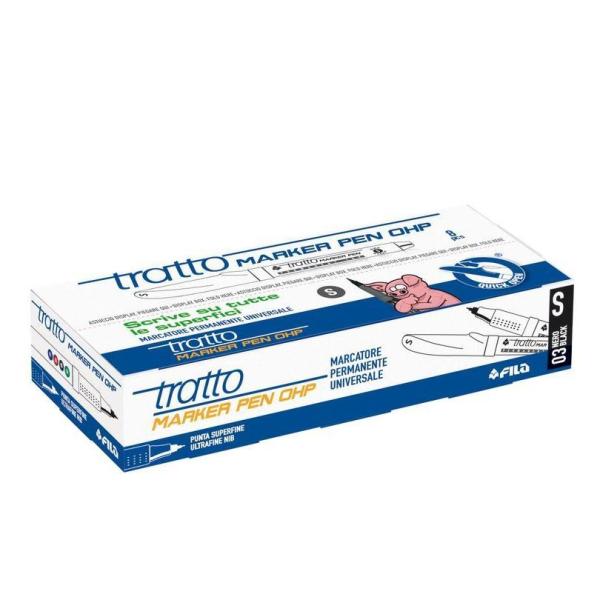 ASTUCCIO 8 PZ TRATTO CD MARK OHP NERO …