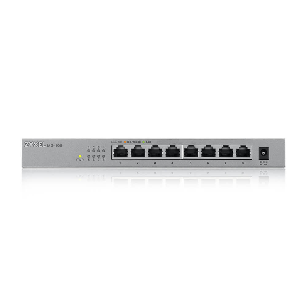 Zyxel MG-108 - Switch - unmanaged - 8 …