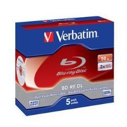 Verbatim - Scatola 5 Blu Ray BD-RE DL …