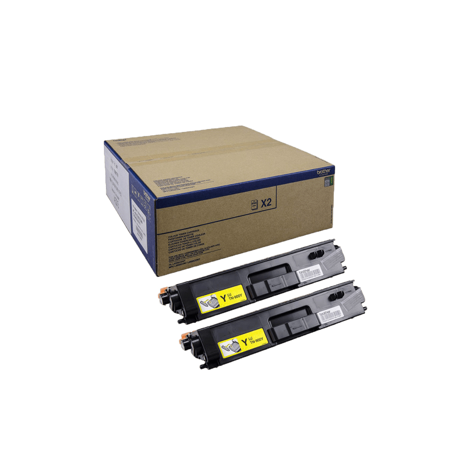 Brother TN900y - Confezione da 2 - giallo …