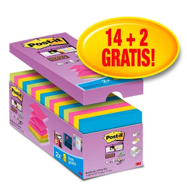Blocchetto Post-it Super Sticky Z Notes - R-330-SS-VP16 …