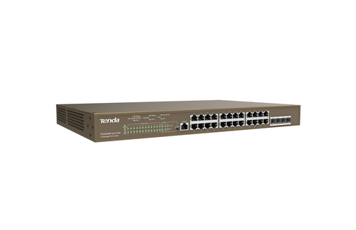 TENDA TEG5328P-24-410W SWITCH GESTITO L3 24 PORTE GIGABIT …